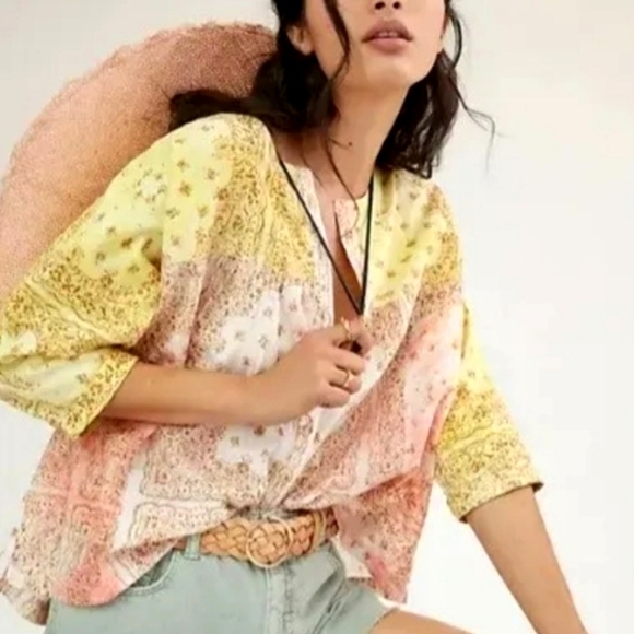 Anthropologie Tops - Anthropologie Pilcro Tavi Button Down Blouse XL